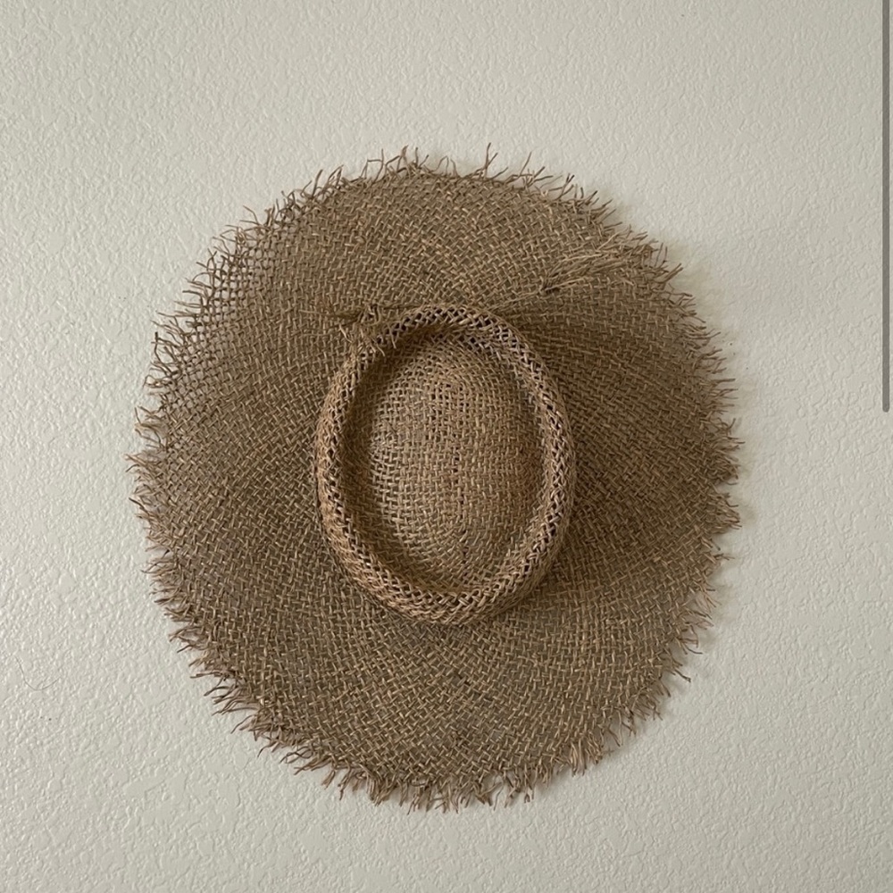 Olive and Pique Straw Hat